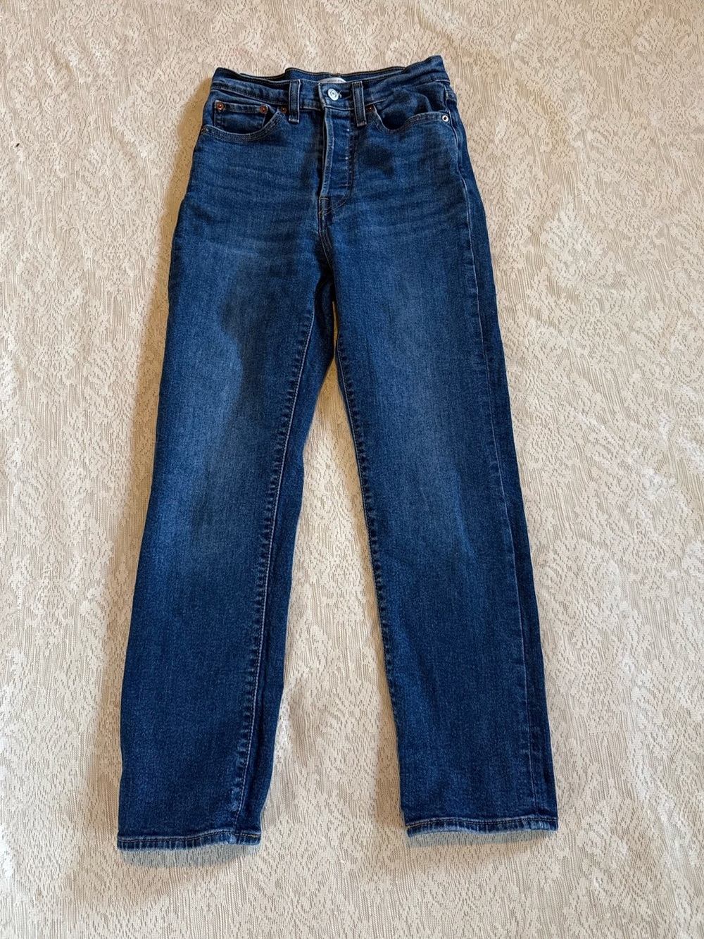 Levi’s wedgie straight button fly jeans - Picture 2 of 10